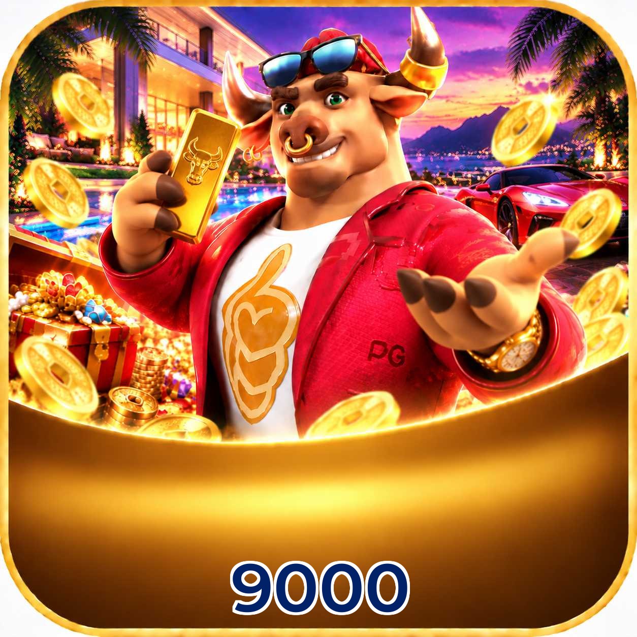 Comparação Fortune Tiger Ox e Rabbit na 9000