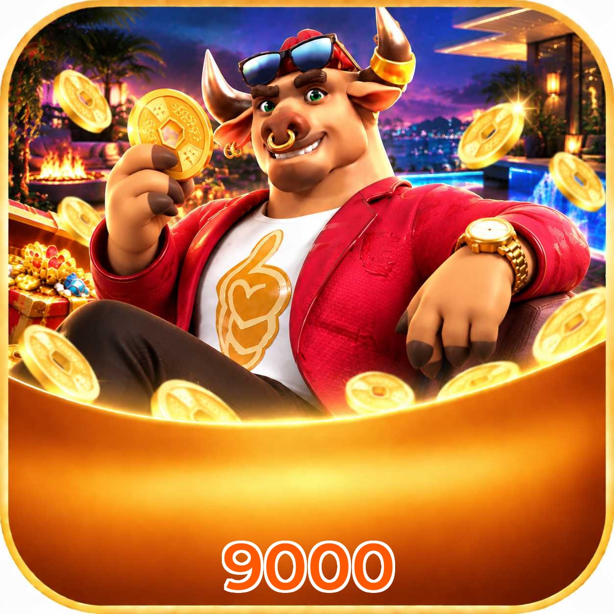 9000 licenciado com transparência e jogo responsável
